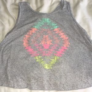 Gray tank top